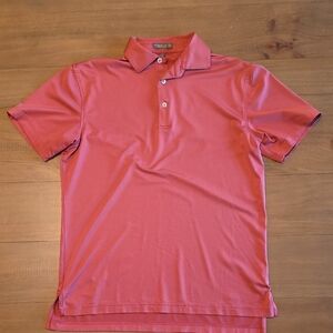 Peter Millar Men's Polo in Coral